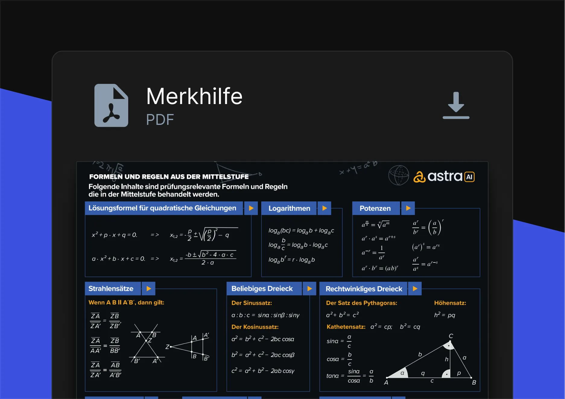 Features Merkhilfe 2